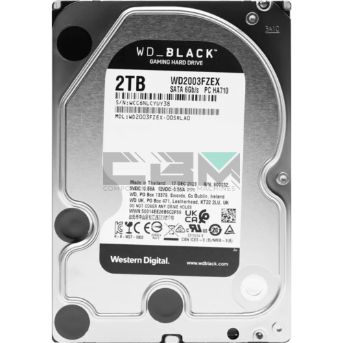 WD2003FZEX Жесткий диск HDD WESTERN DIGITAL 2Tb BLACK 7200 3.5 SATA