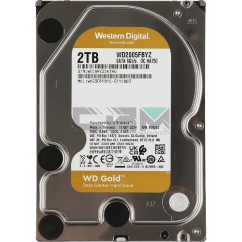 WD2005FBYZ Жёсткий диск Western Digital Gold 2TB