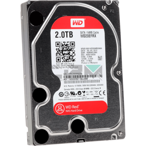 WD20EFRX Жесткий диск HDD Western Digital Red 2Tb SATA 5400rpm 6Gb/s 3.5