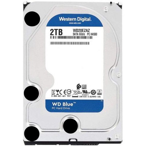 WD20EZAZ Жесткий диск HDD Western Digital 2Tb SATA 6Gb/s