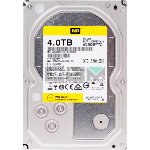 WD4002FYYZ-01B7CB0 Жесткий диск Western Digital Gold 4TB