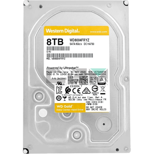 WD8004FRYZ Жесткий диск Western Digital 8TB SATA 6Gb/s 7200 об/мин