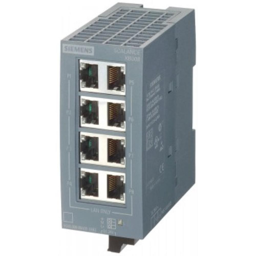 6GK5008-0BA10-1AB2 Коммутатор Siemens Scalance XB008: 8×RJ45 10/100Мбит/с