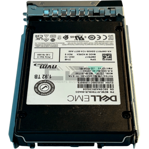 WPR17 Твердотельный накопитель SSD Dell Gen4 1.92-TB PM1733 2.5 PCIe RI