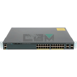 WS-C2960X-24PS-L Коммутатор Cisco Catalyst 2960-X 24 порта PoE+ 370 Вт