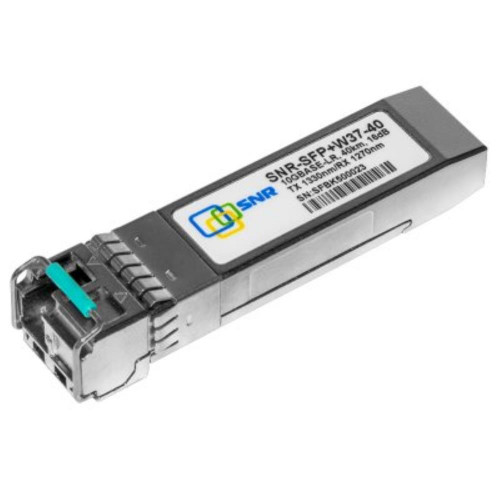 SNR-SFP+W37-40 Модуль SNR SFP+ 10G WDM до 40км Tx 1330нм/Rx 1270нм LC DDM